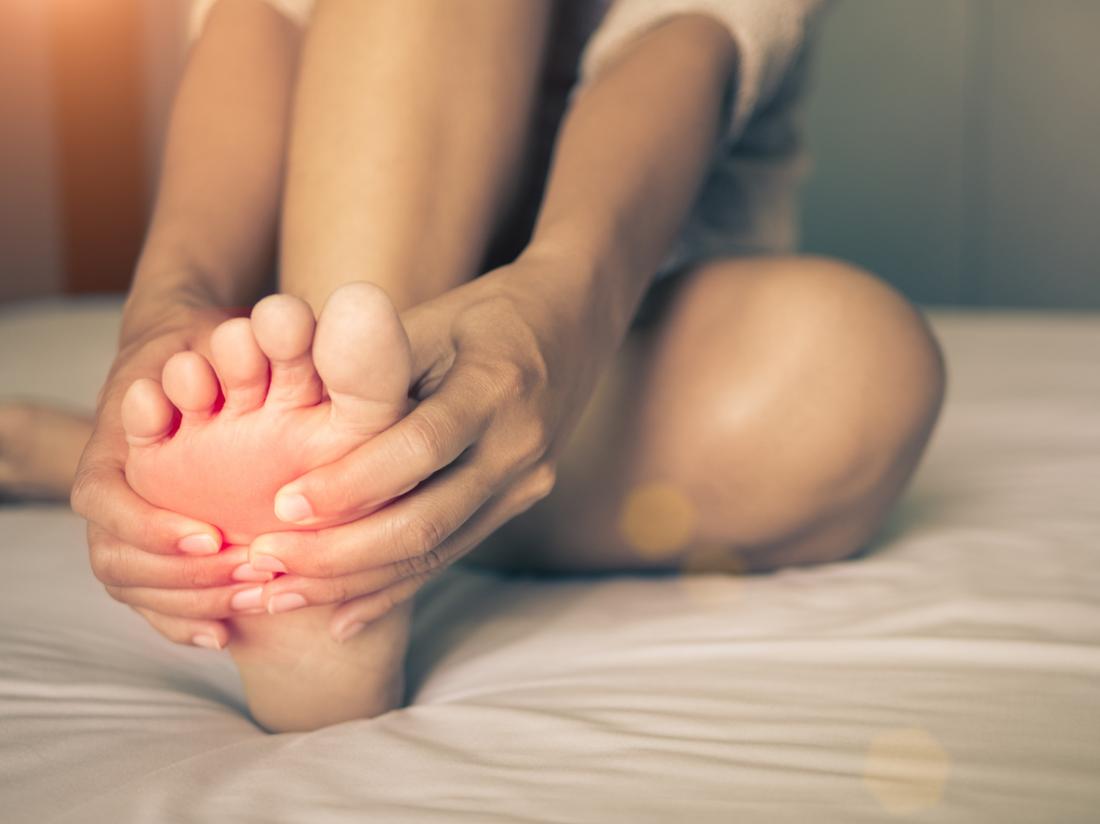 درمان داغ شدن کف پا در طب سنتی